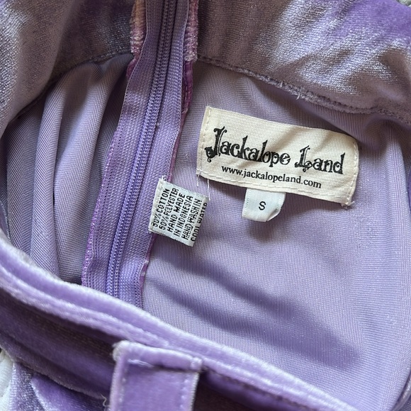 Jackalope Land / Dollskill Purple Sequin Harness Pants - Picture 5 of 5